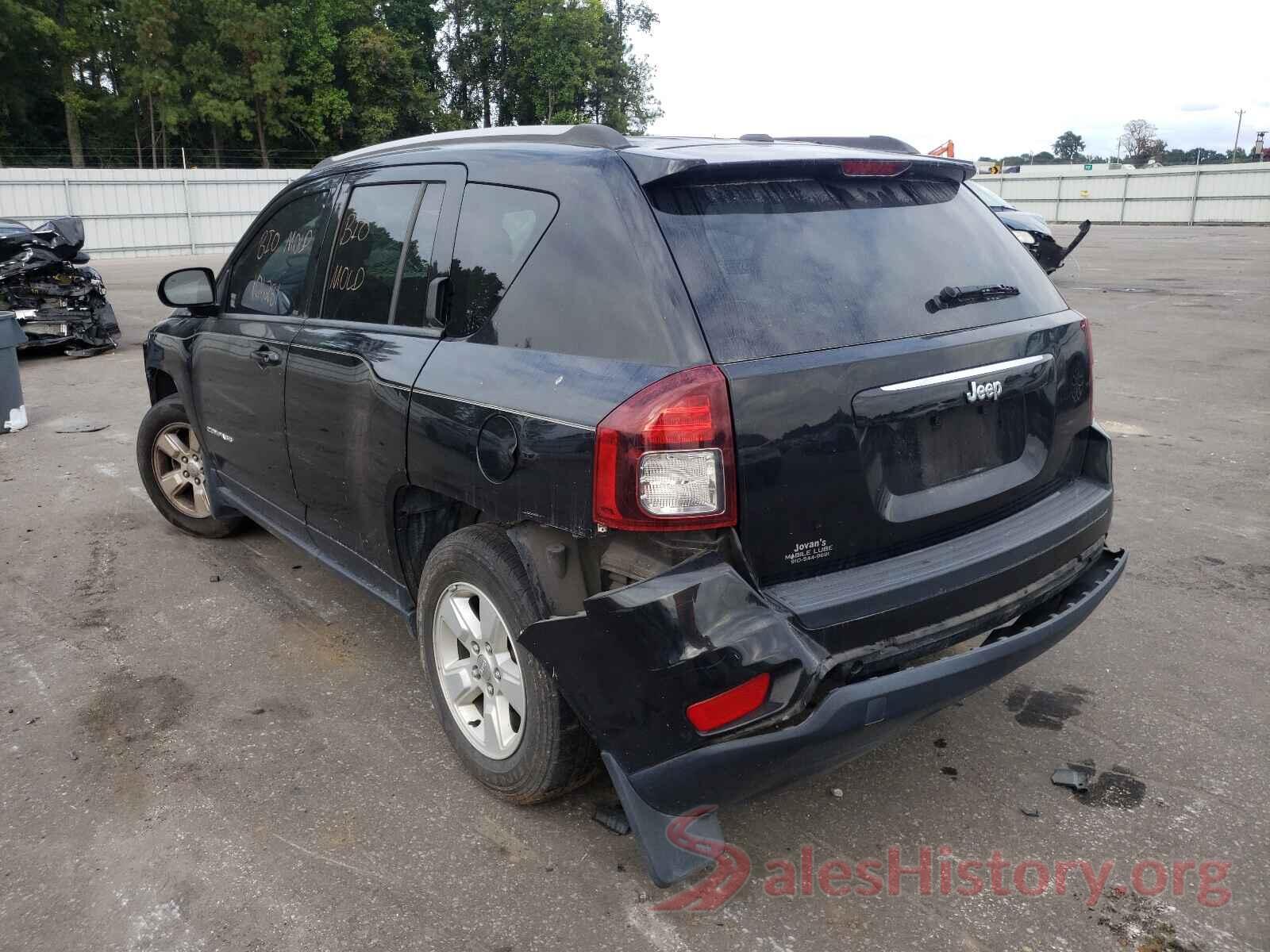 1C4NJCBA7HD166126 2017 JEEP COMPASS