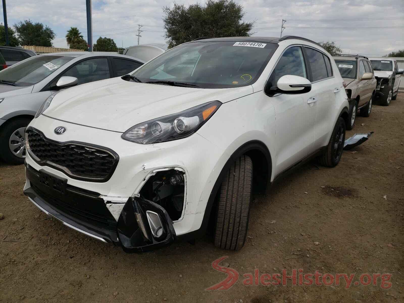 KNDP63AC0L7824096 2020 KIA SPORTAGE