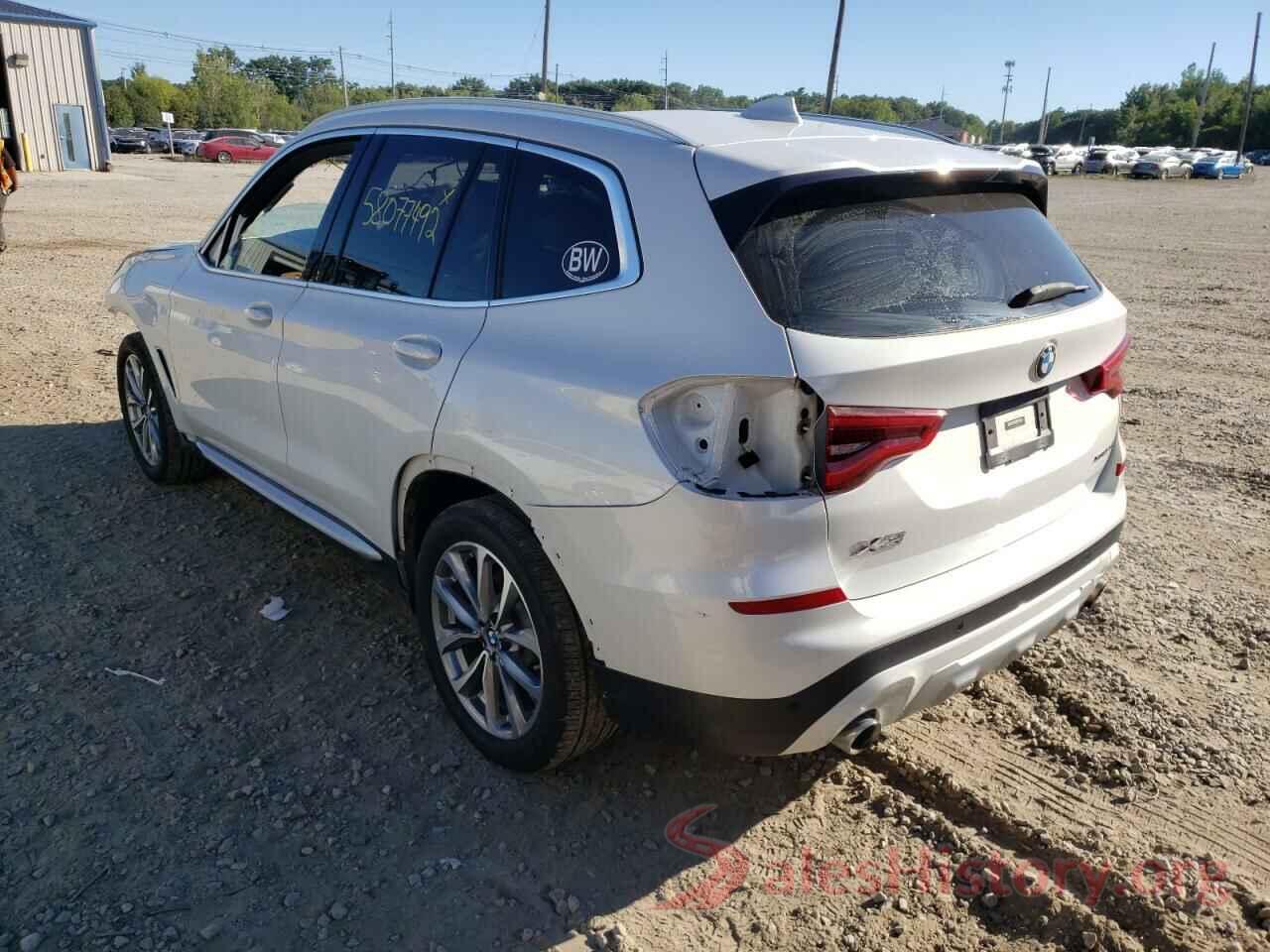 5UXTR9C52KLD97454 2019 BMW X3