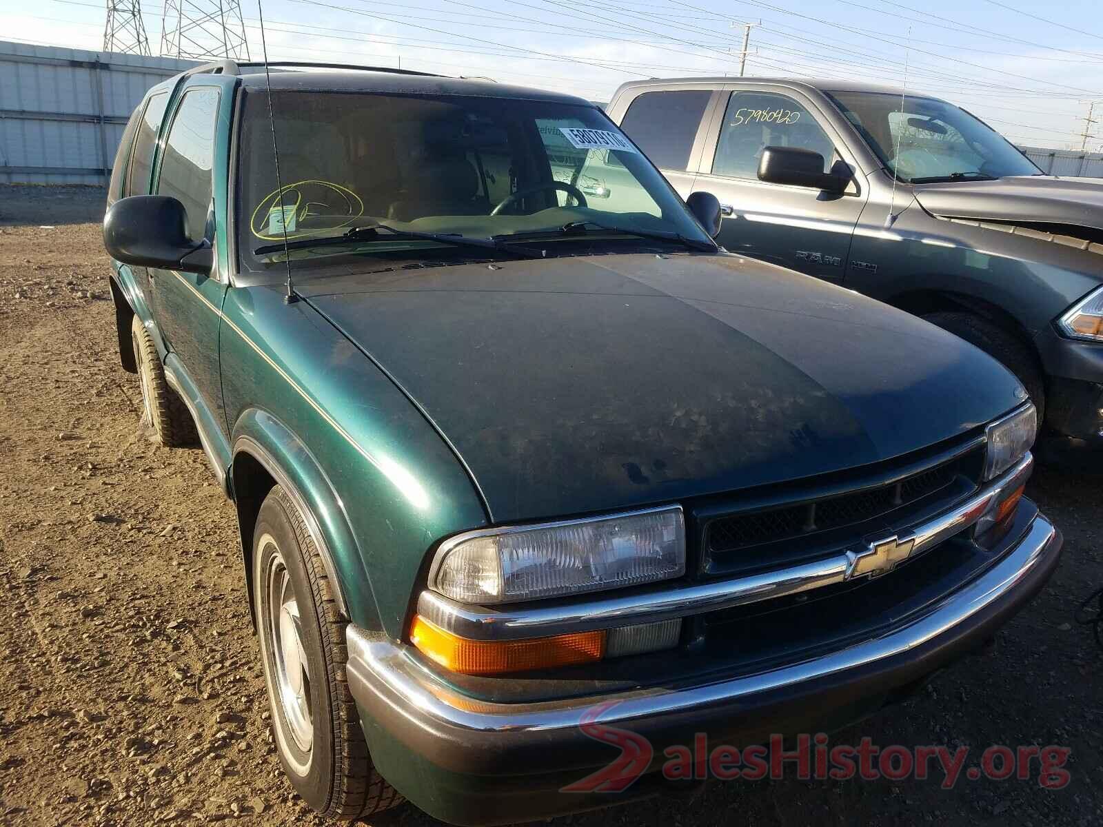 1GNDT13W2W2212286 1998 CHEVROLET BLAZER