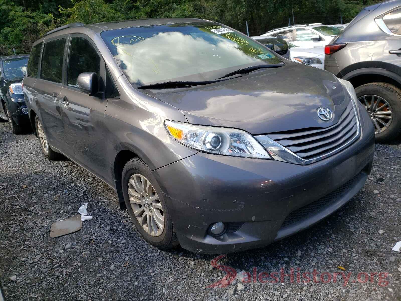 5TDYZ3DC5HS842324 2017 TOYOTA SIENNA