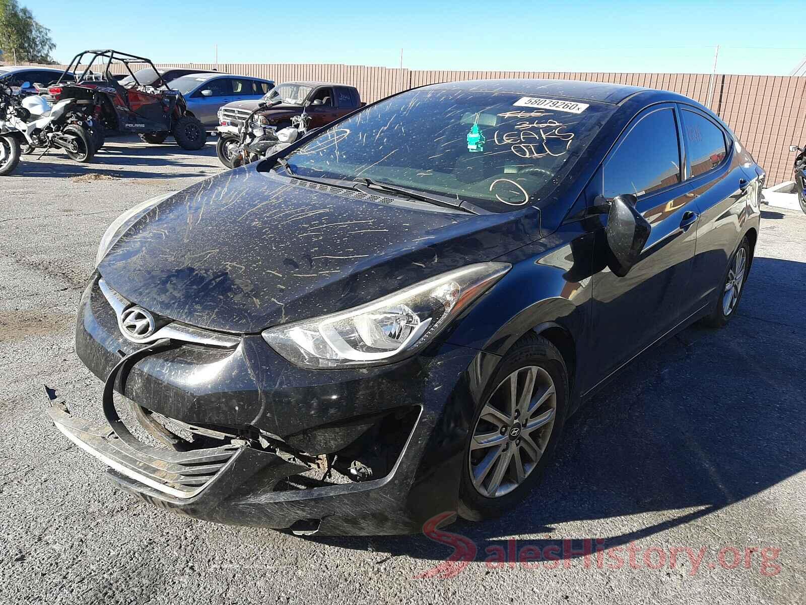 KMHDH4AE2FU420982 2015 HYUNDAI ELANTRA