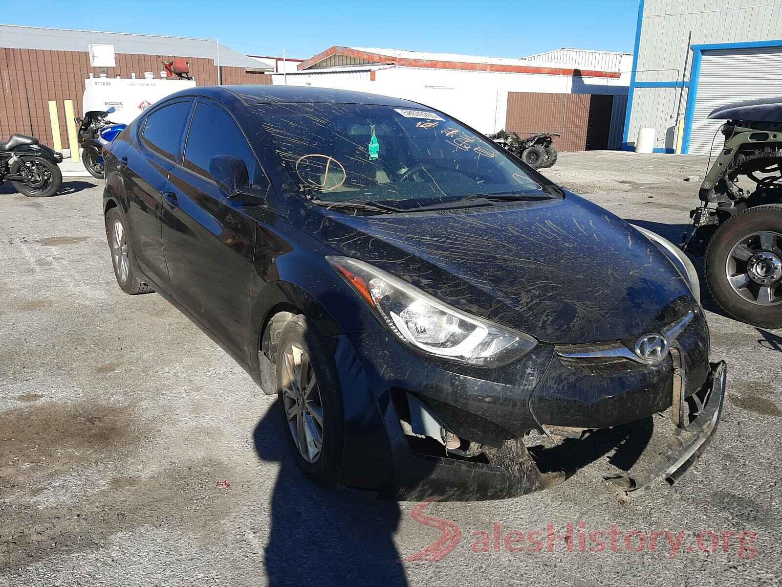 KMHDH4AE2FU420982 2015 HYUNDAI ELANTRA