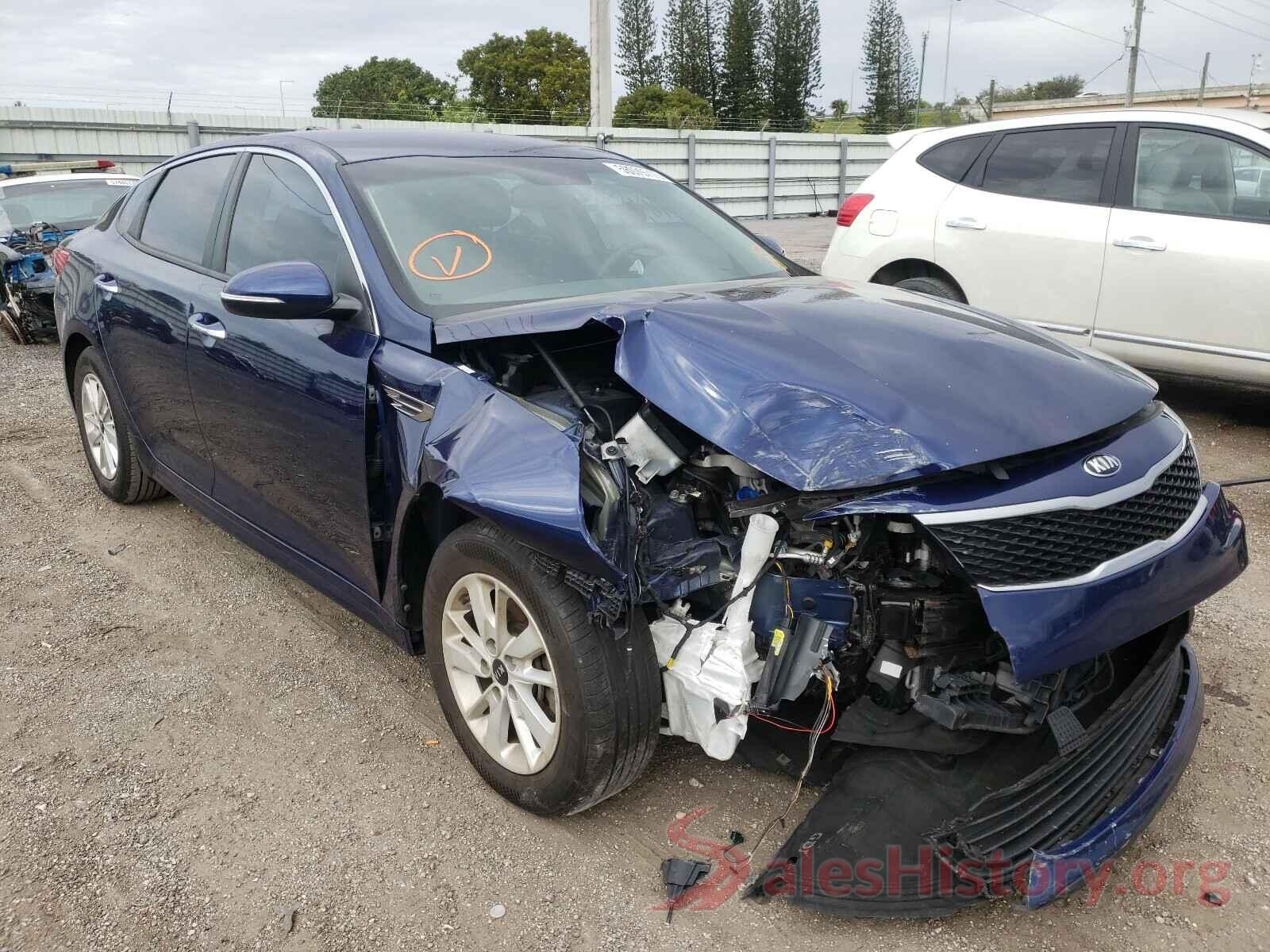 5XXGT4L31GG090951 2016 KIA OPTIMA