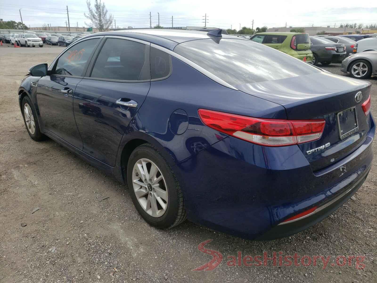 5XXGT4L31GG090951 2016 KIA OPTIMA