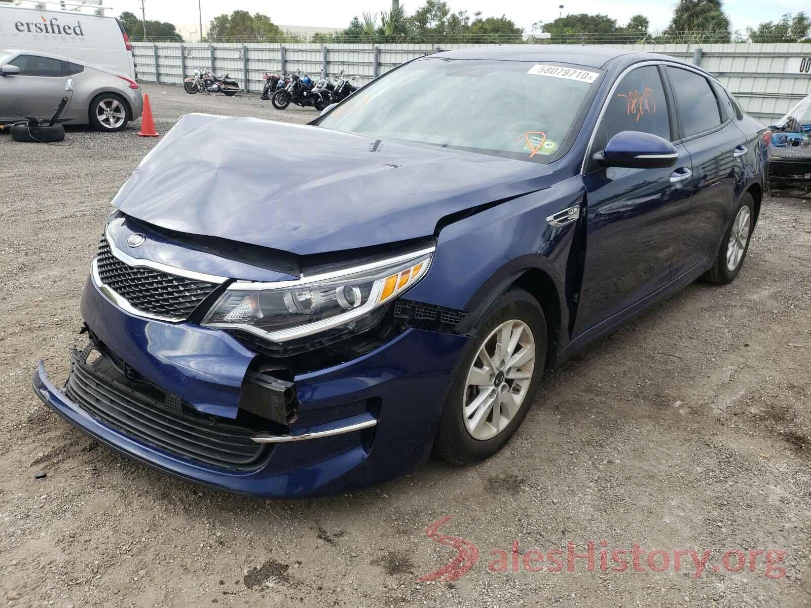 5XXGT4L31GG090951 2016 KIA OPTIMA