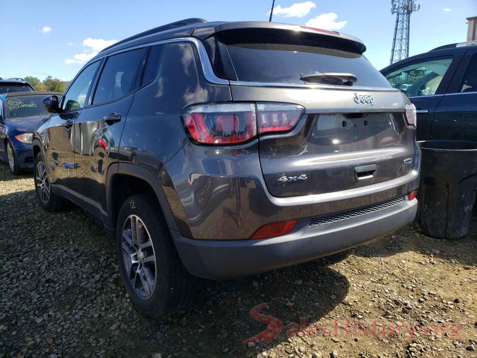 3C4NJDBB9HT657127 2017 JEEP COMPASS