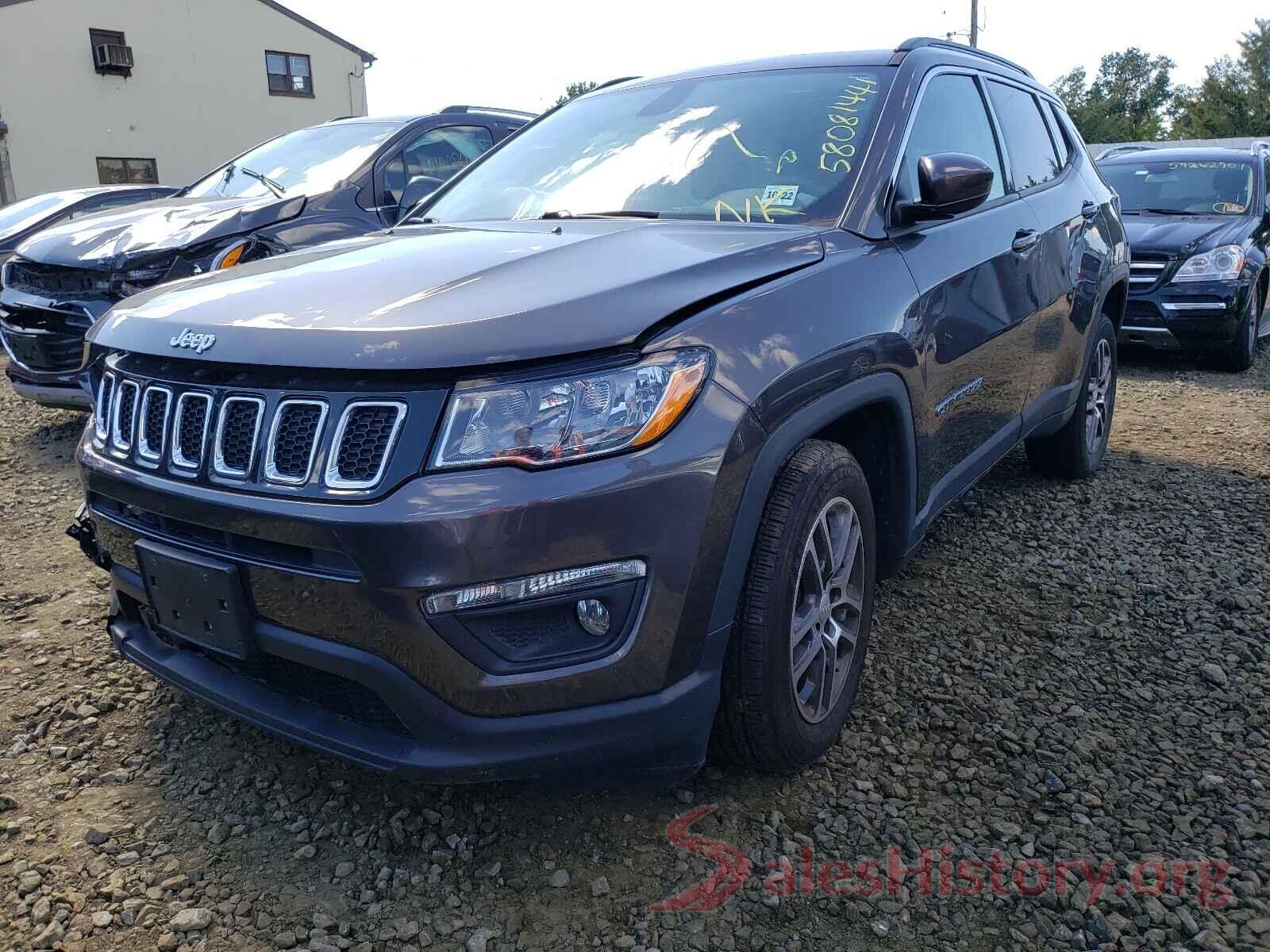 3C4NJDBB9HT657127 2017 JEEP COMPASS