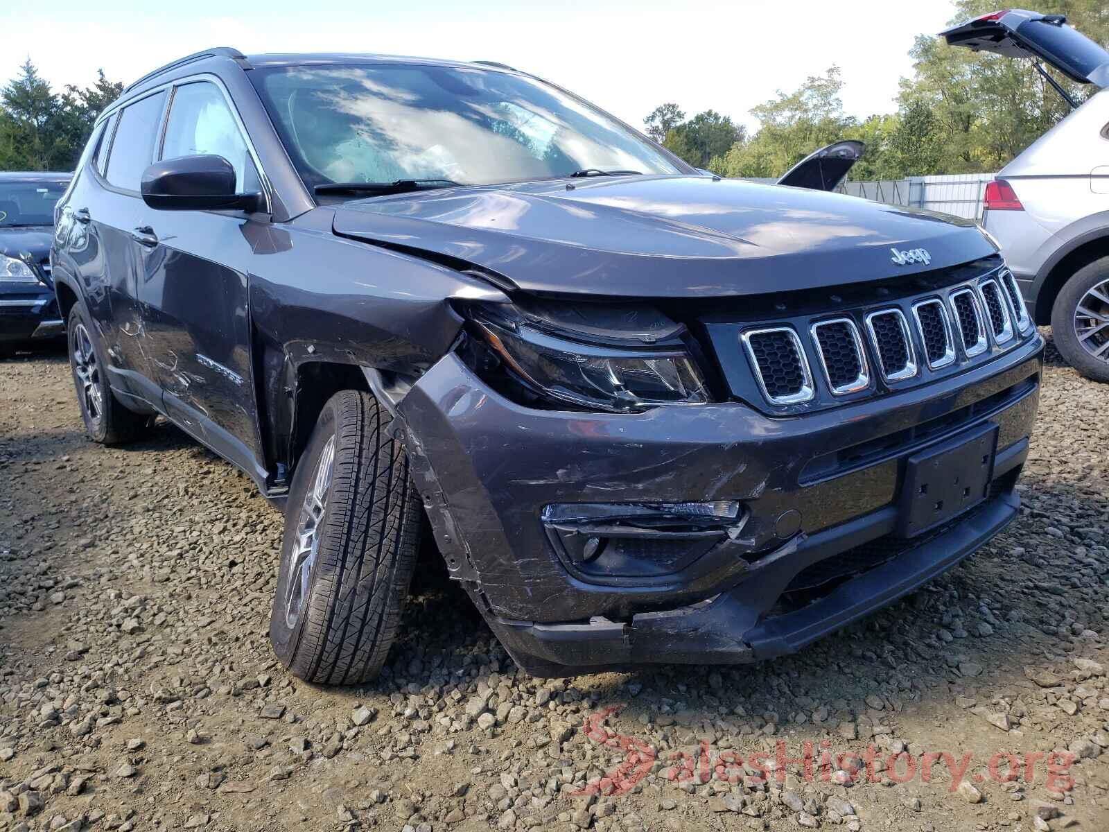 3C4NJDBB9HT657127 2017 JEEP COMPASS