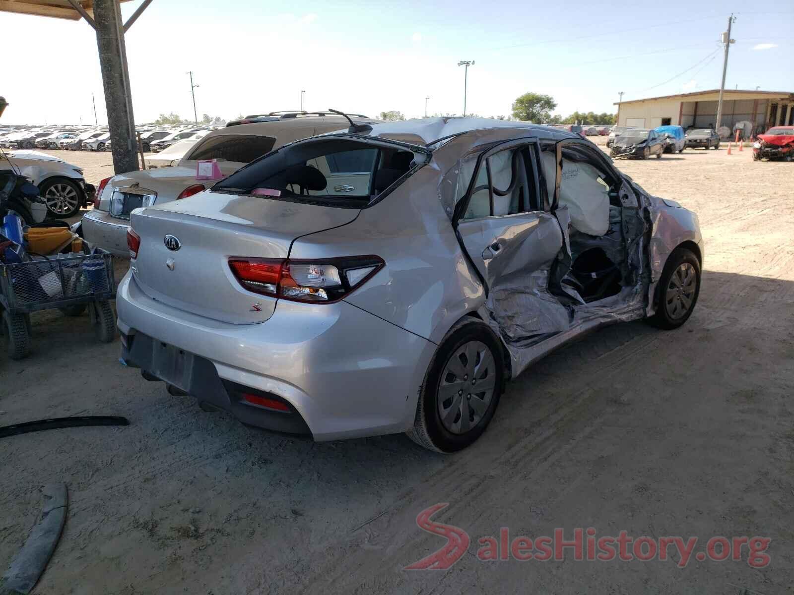 3KPA24AD9LE256480 2020 KIA RIO