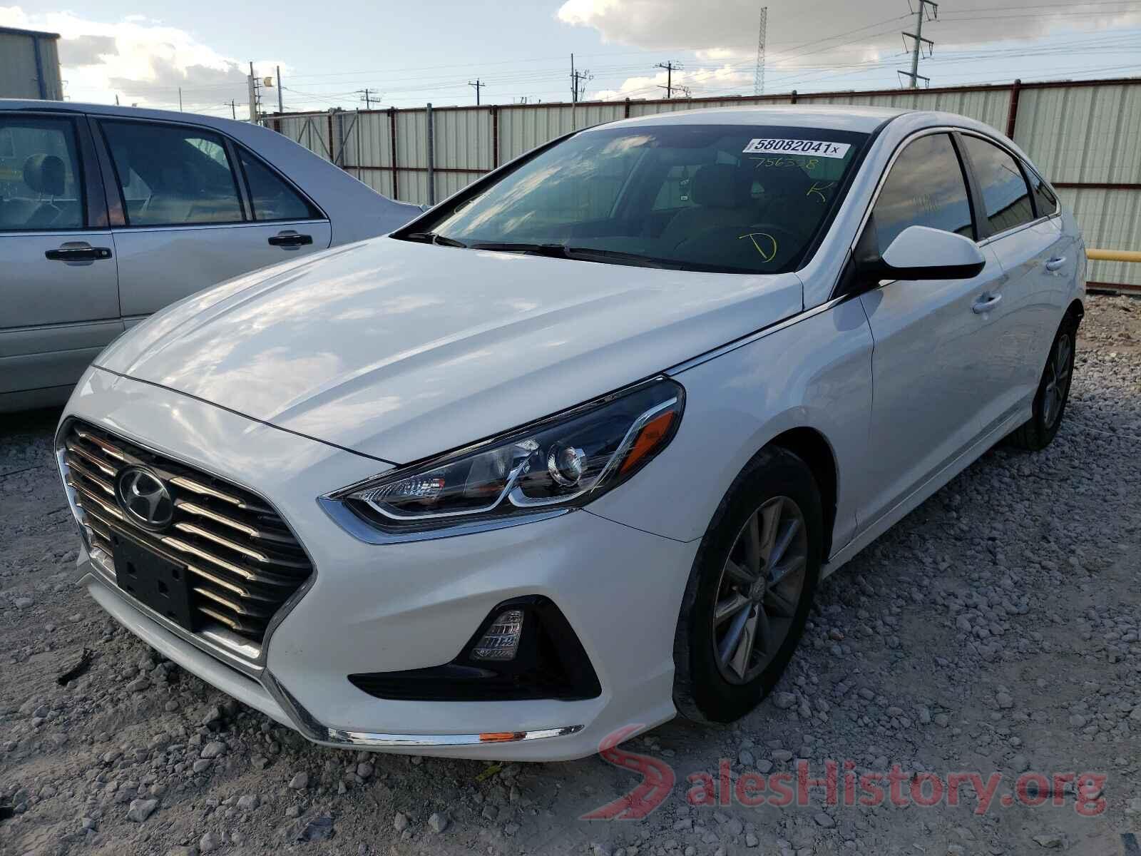 5NPE24AF1KH756338 2019 HYUNDAI SONATA