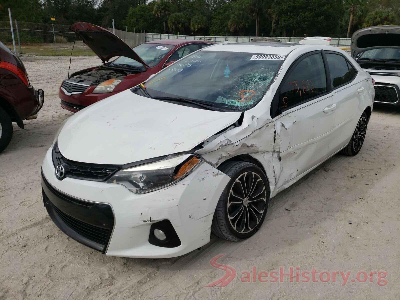 5YFBURHE6GP475847 2016 TOYOTA COROLLA