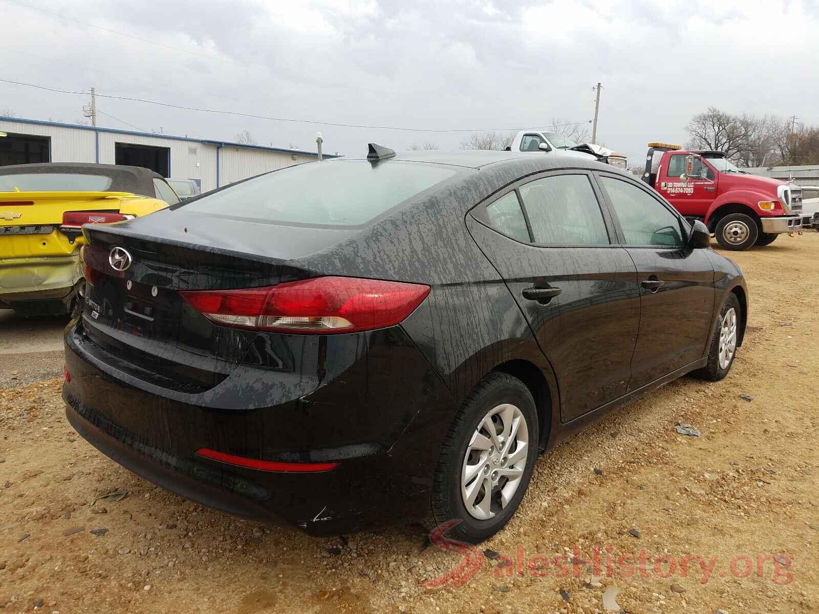 5NPD74LF7HH193539 2017 HYUNDAI ELANTRA