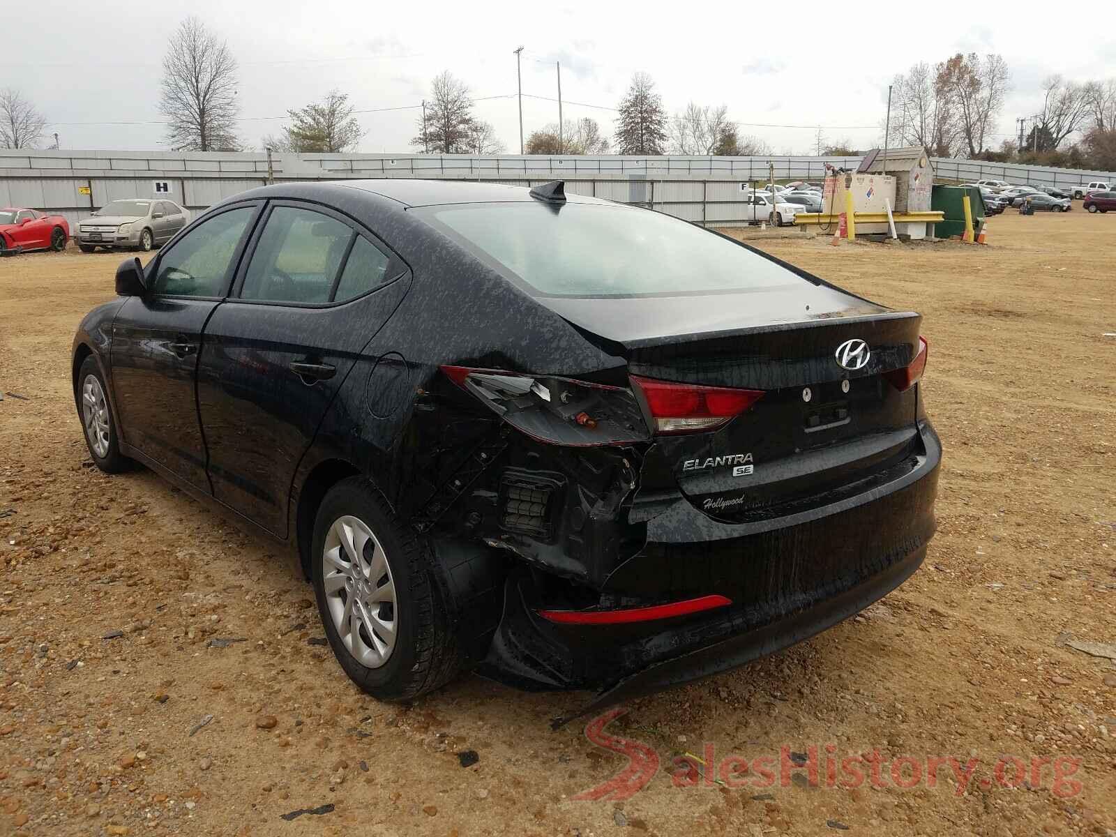 5NPD74LF7HH193539 2017 HYUNDAI ELANTRA