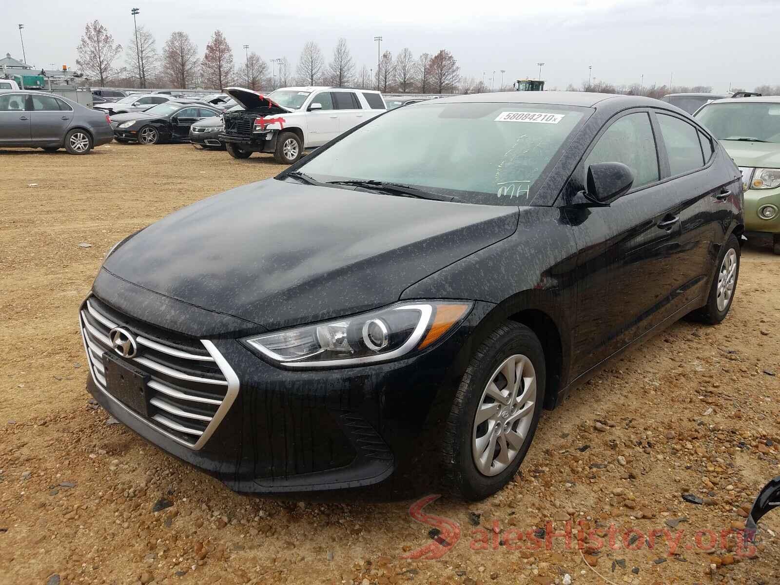 5NPD74LF7HH193539 2017 HYUNDAI ELANTRA