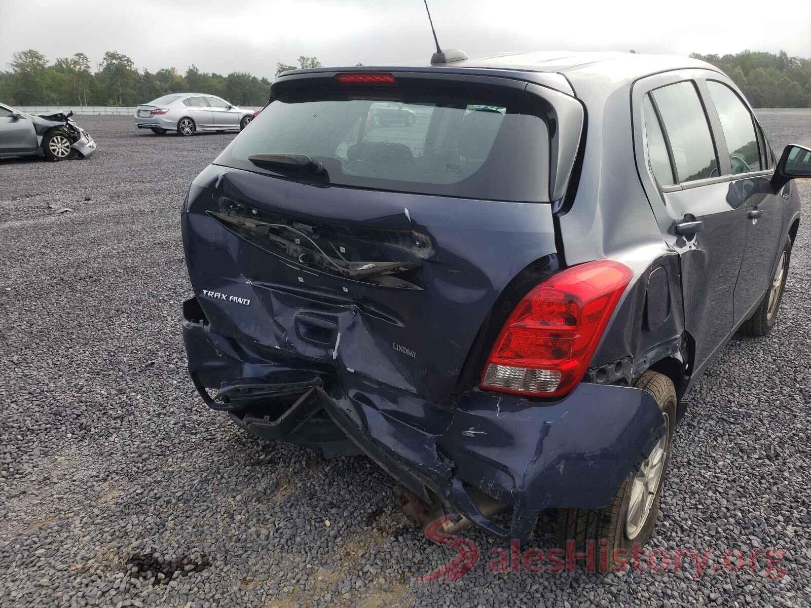 3GNCJNSB6JL221619 2018 CHEVROLET TRAX