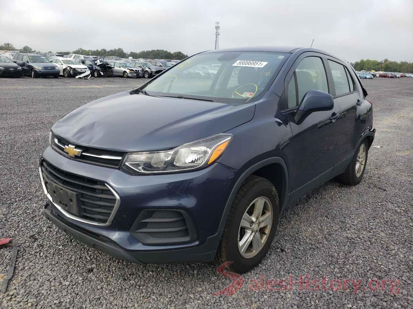 3GNCJNSB6JL221619 2018 CHEVROLET TRAX