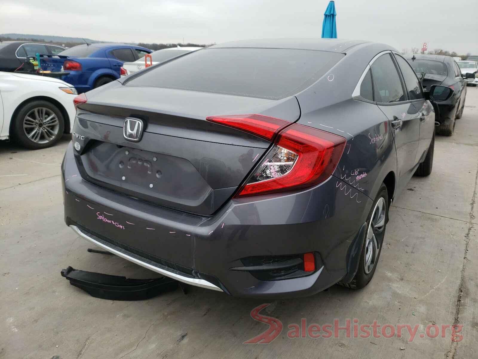 2HGFC2F63KH599534 2019 HONDA CIVIC