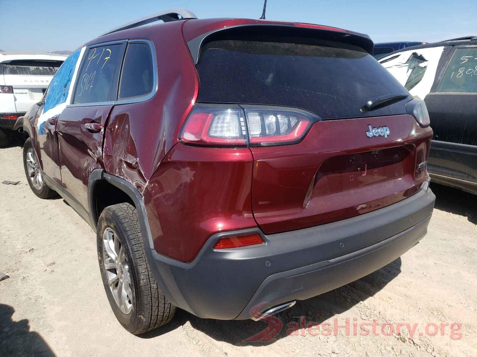 1C4PJLLX9KD111597 2019 JEEP CHEROKEE