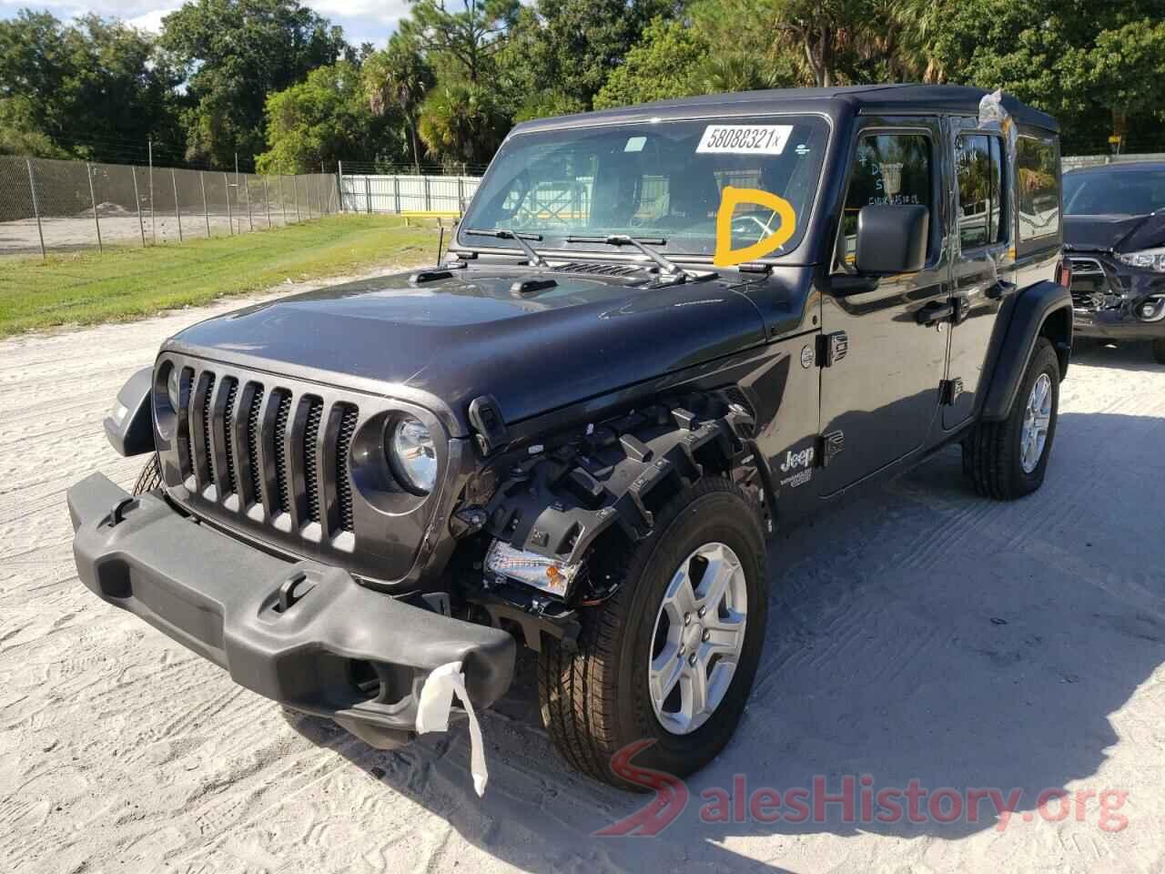 1C4HJXDNXLW223825 2020 JEEP WRANGLER