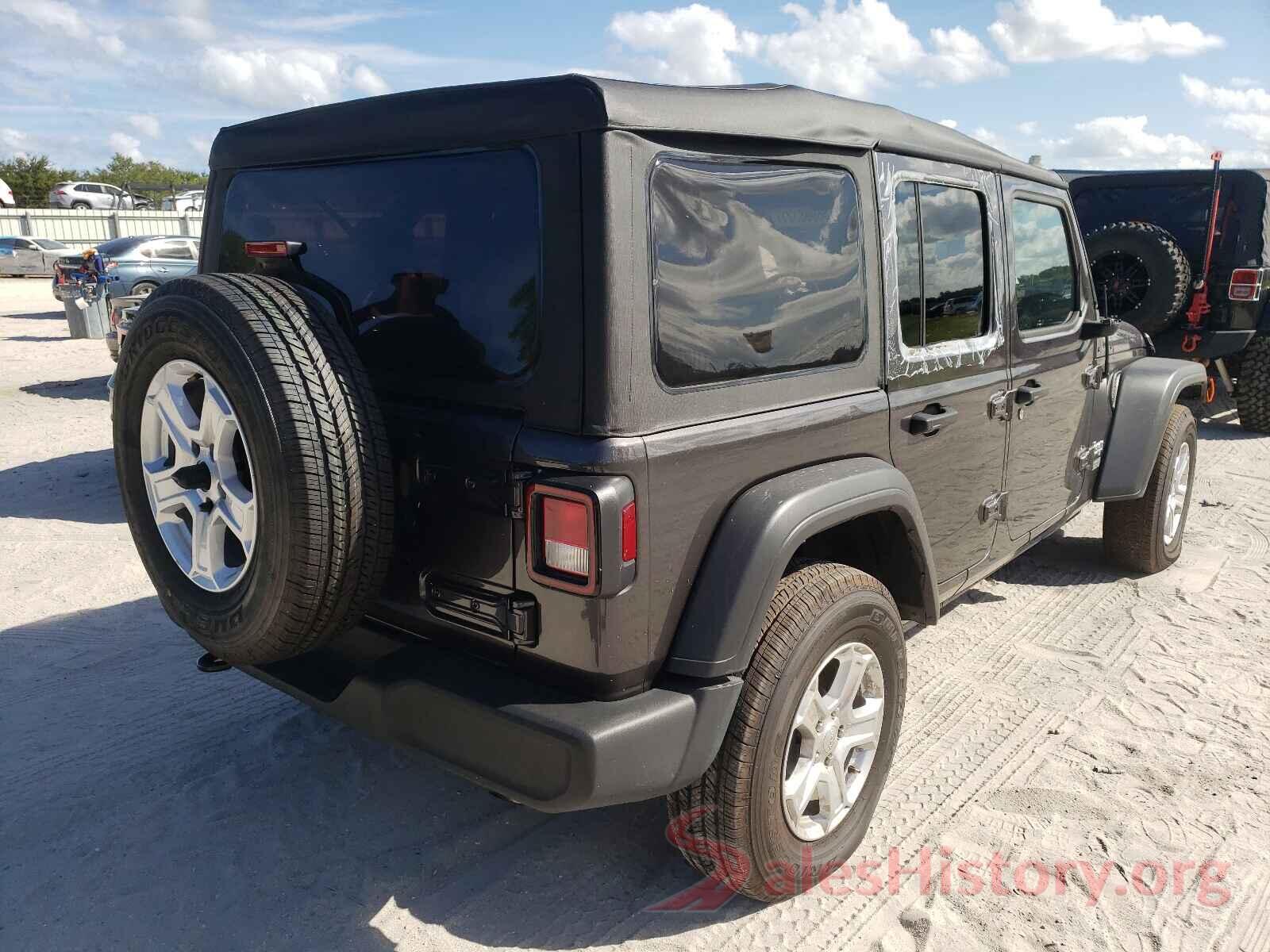 1C4HJXDNXLW223825 2020 JEEP WRANGLER