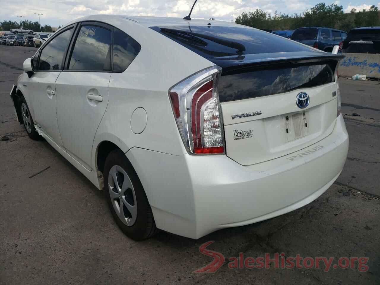 JTDKN3DU8D5699699 2013 TOYOTA PRIUS