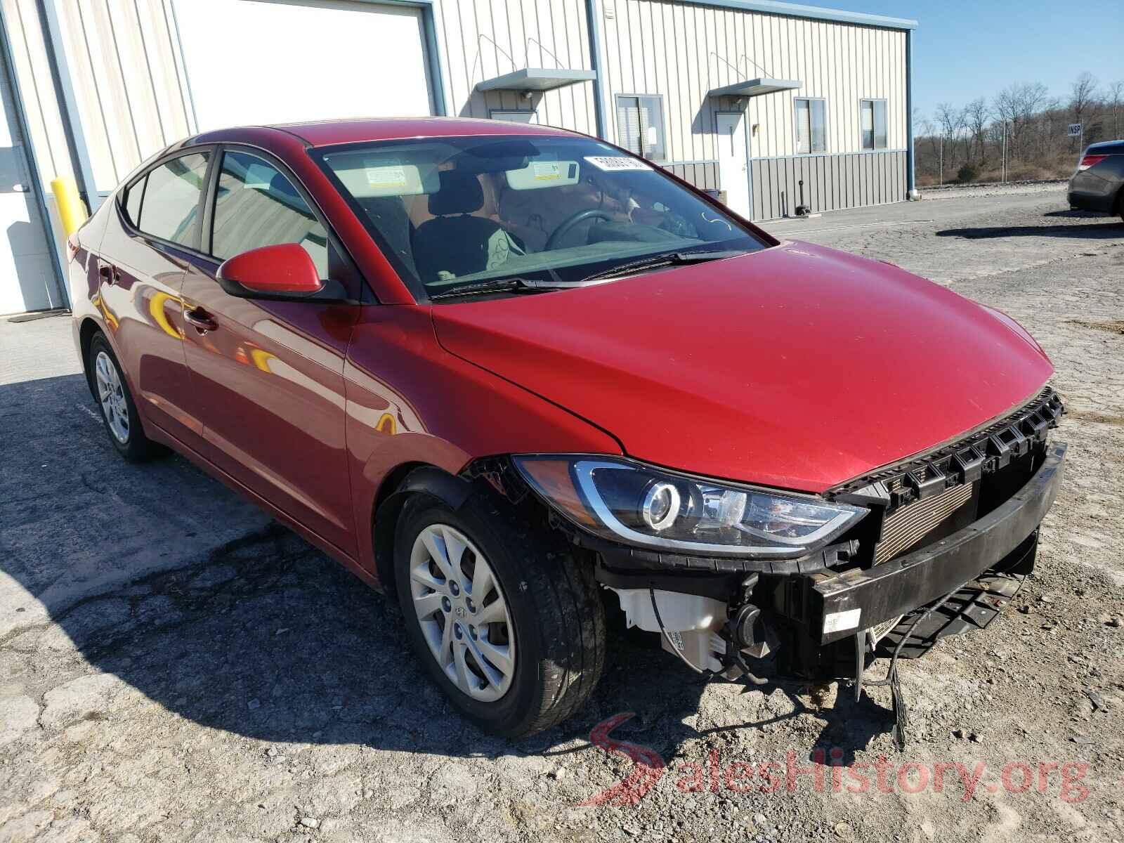 5NPD74LF8HH059428 2017 HYUNDAI ELANTRA