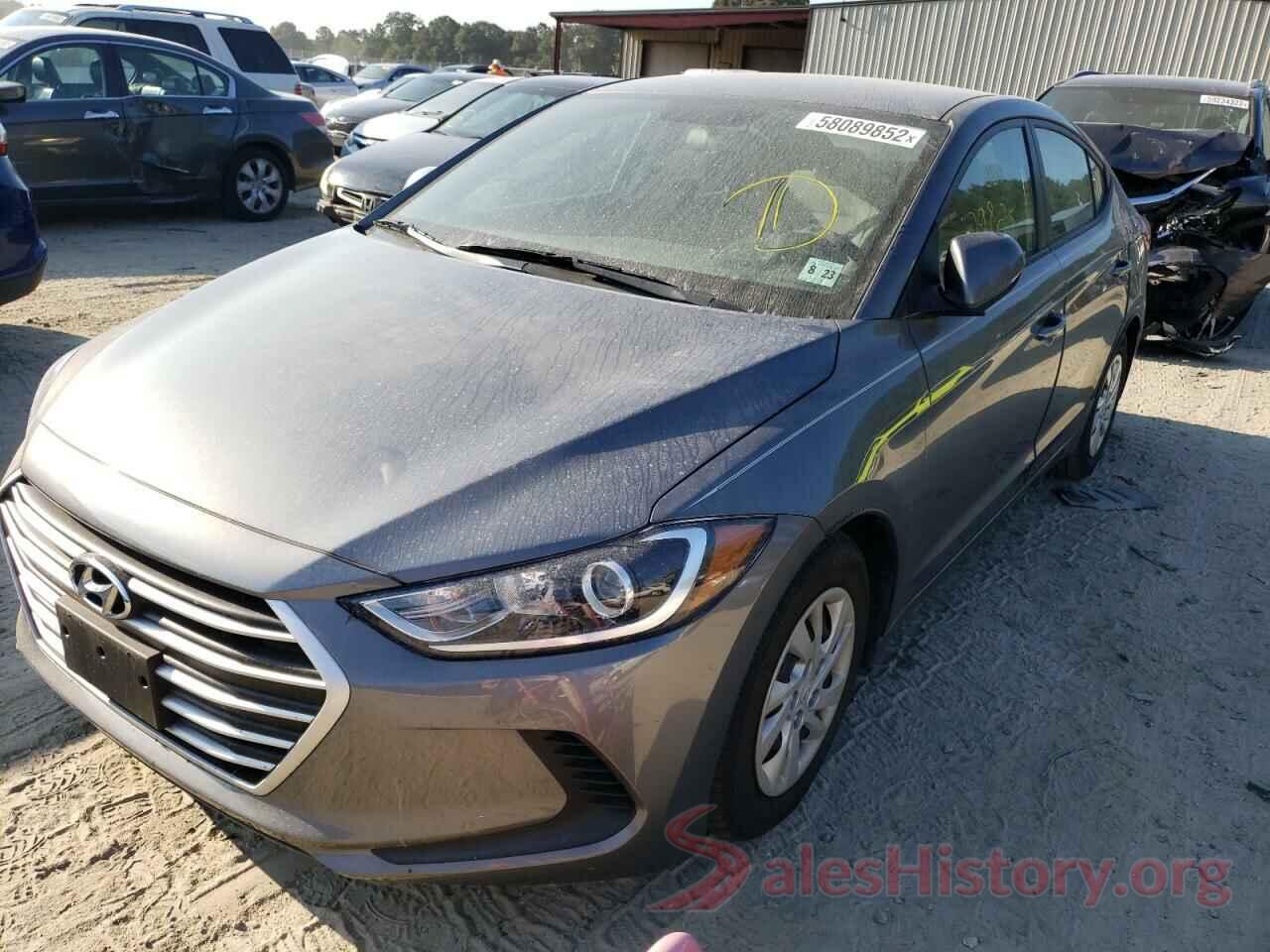 5NPD74LF5JH375150 2018 HYUNDAI ELANTRA