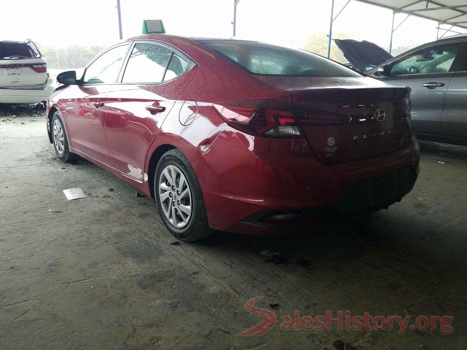 KMHD74LF8KU780115 2019 HYUNDAI ELANTRA