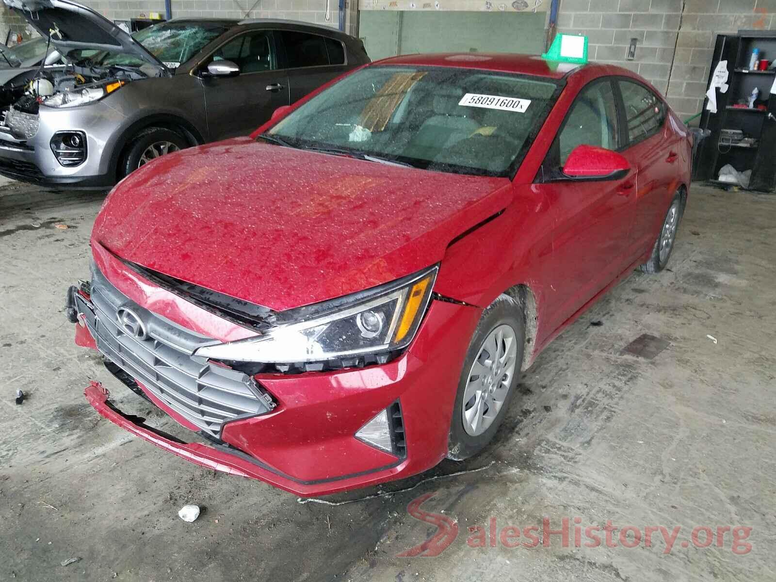 KMHD74LF8KU780115 2019 HYUNDAI ELANTRA