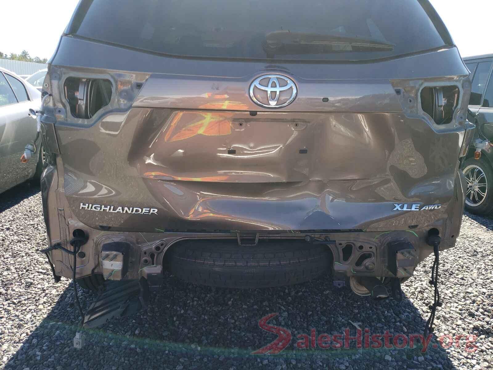 5TDJZRFH2JS805217 2018 TOYOTA HIGHLANDER