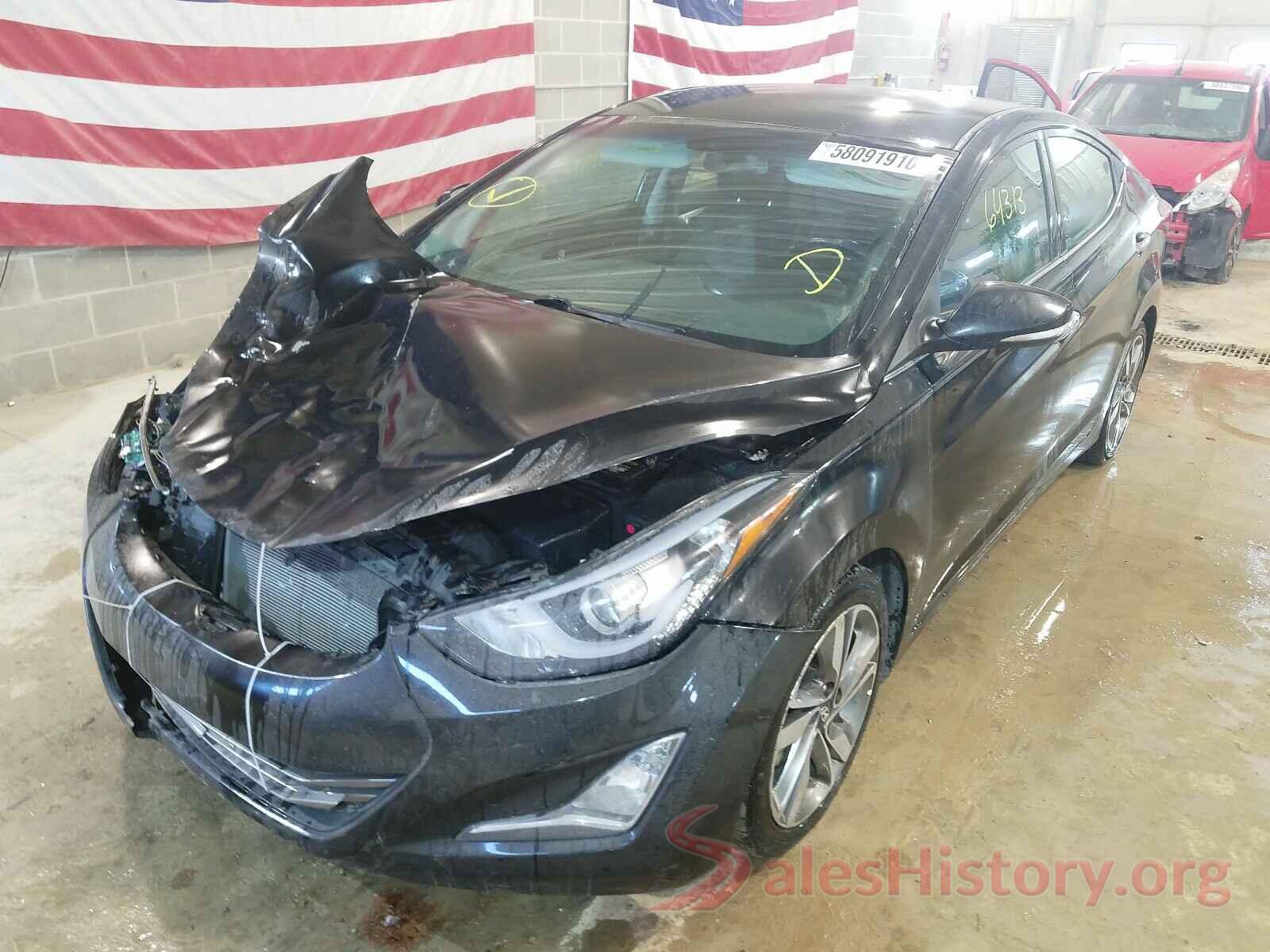 5NPDH4AE2GH773108 2016 HYUNDAI ELANTRA