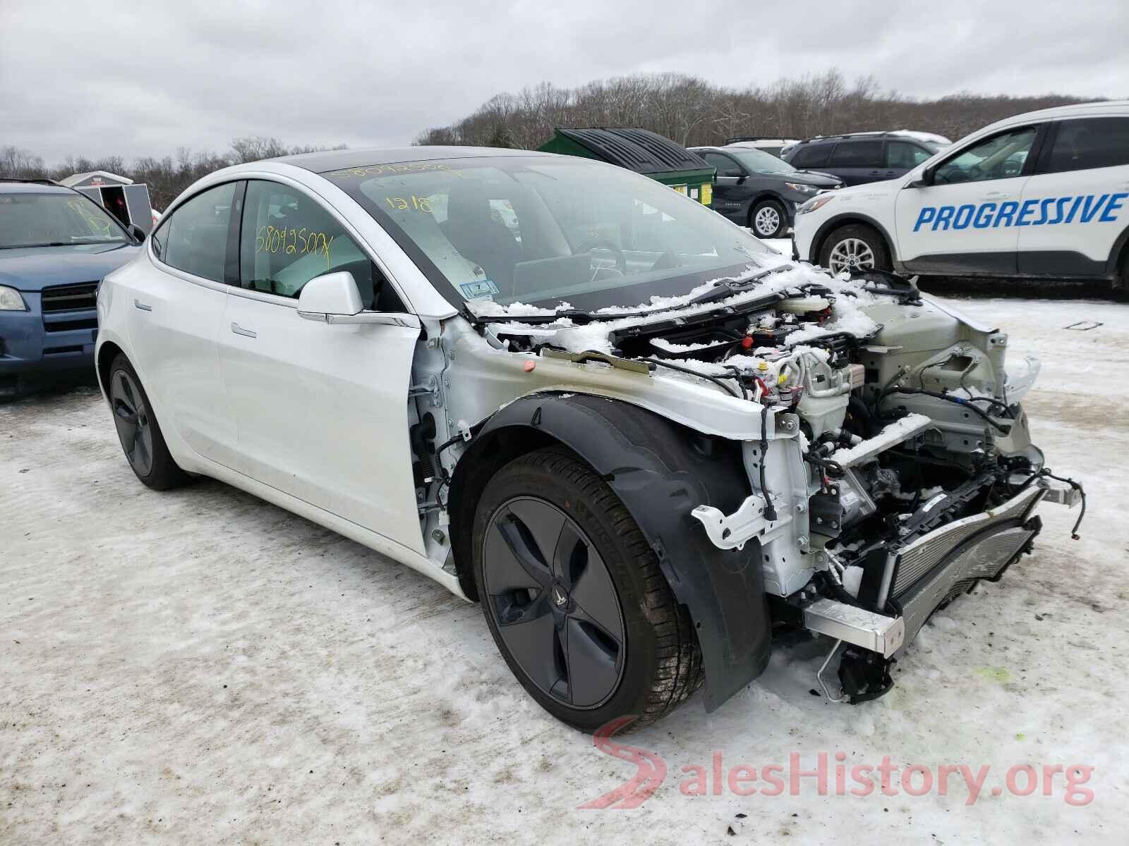 5YJ3E1EB2LF711672 2020 TESLA MODEL 3