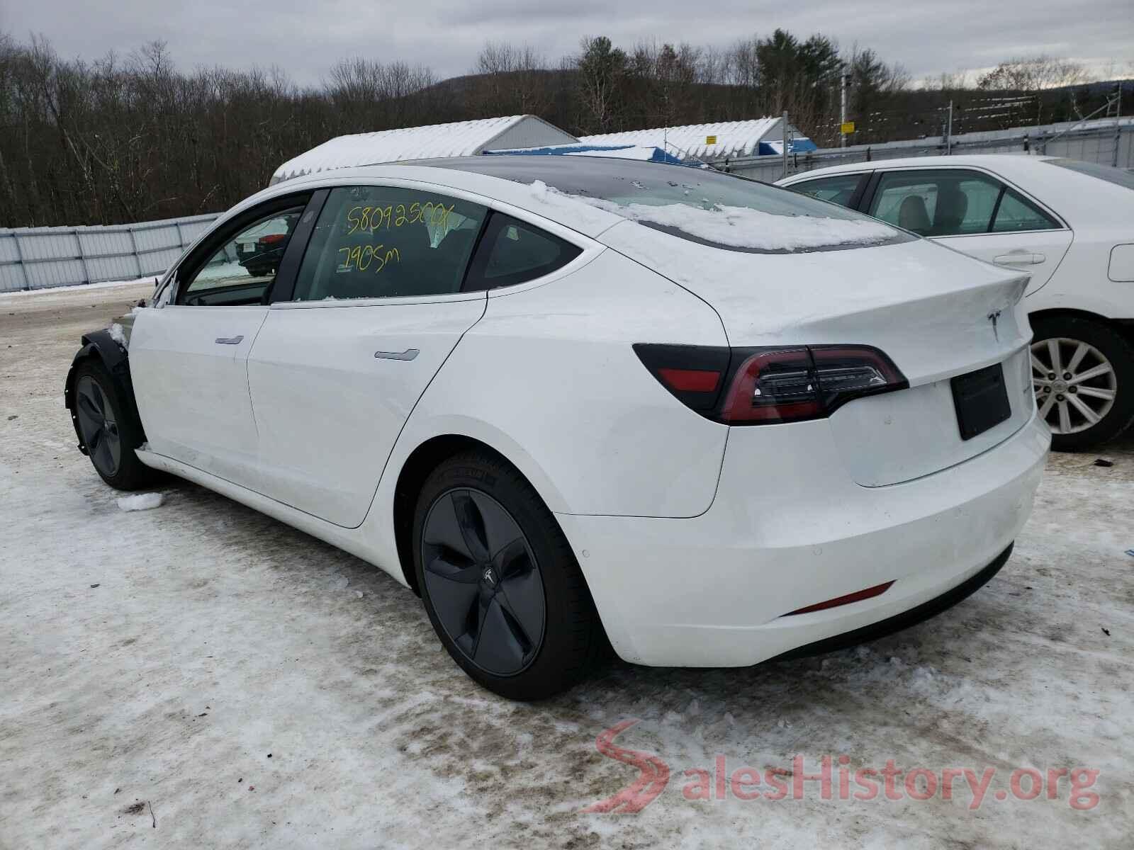 5YJ3E1EB2LF711672 2020 TESLA MODEL 3