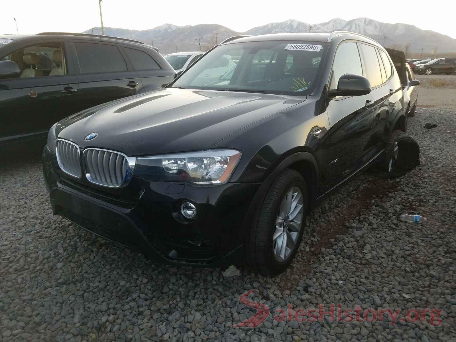 5UXWX9C57G0D85859 2016 BMW X3