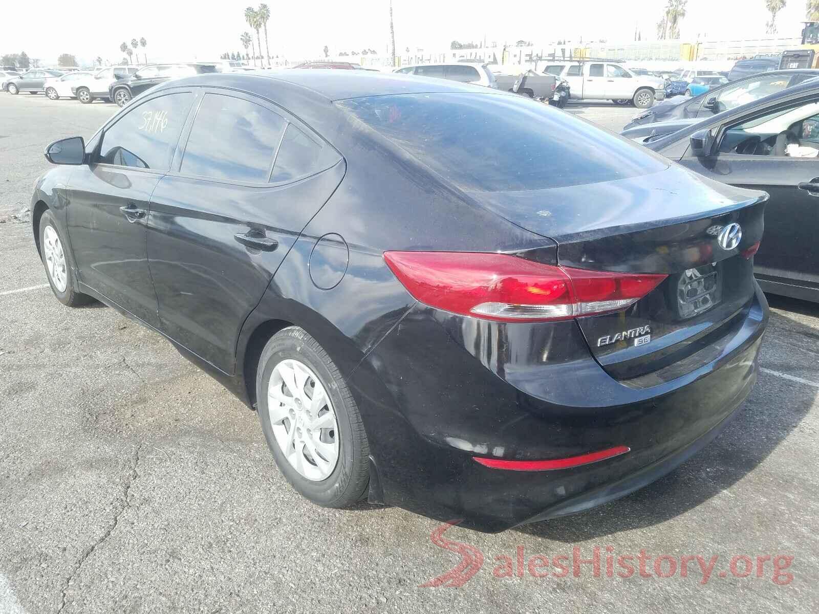 5NPD74LF3JH329008 2018 HYUNDAI ELANTRA