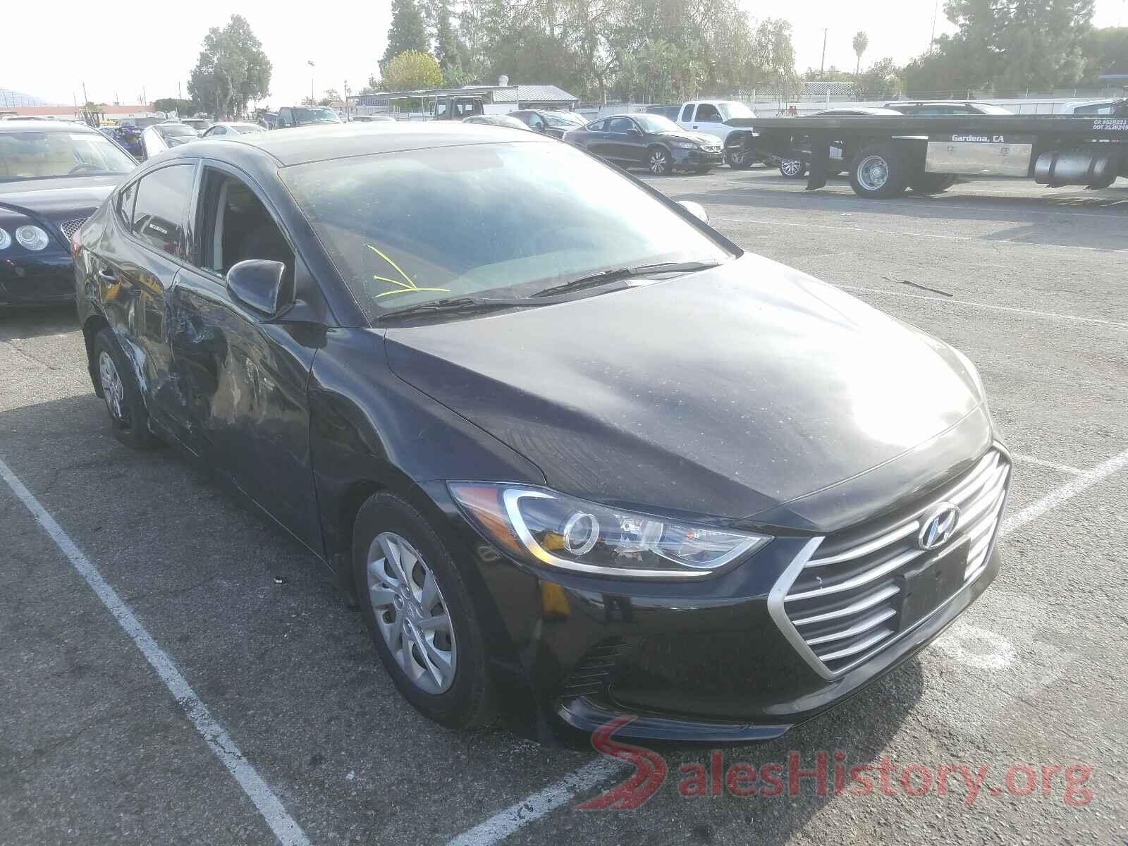 5NPD74LF3JH329008 2018 HYUNDAI ELANTRA