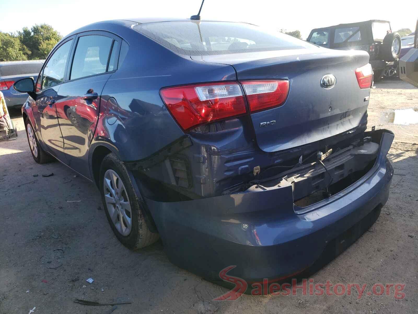 KNADM4A3XG6650948 2016 KIA RIO