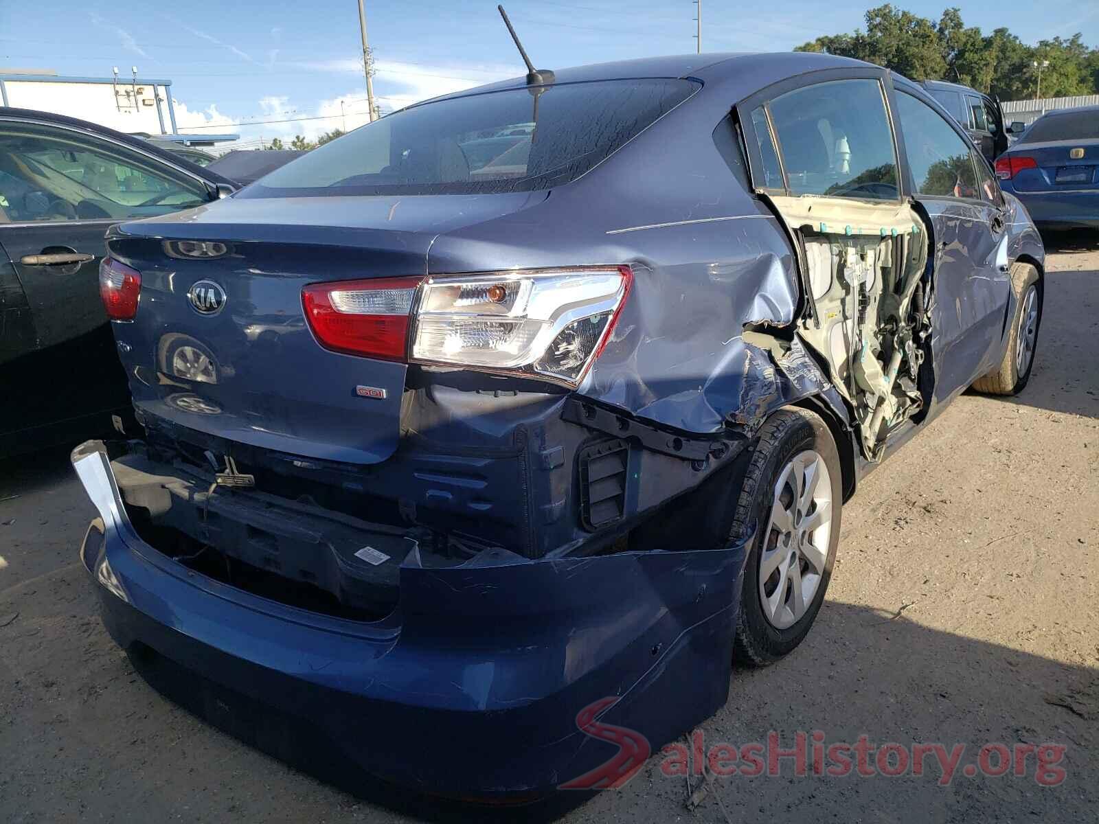 KNADM4A3XG6650948 2016 KIA RIO