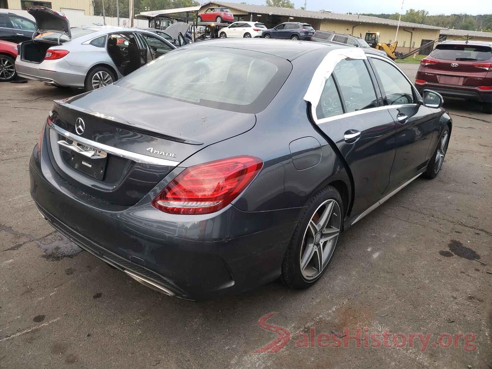 WDDWF4KB8GR136841 2016 MERCEDES-BENZ C-CLASS