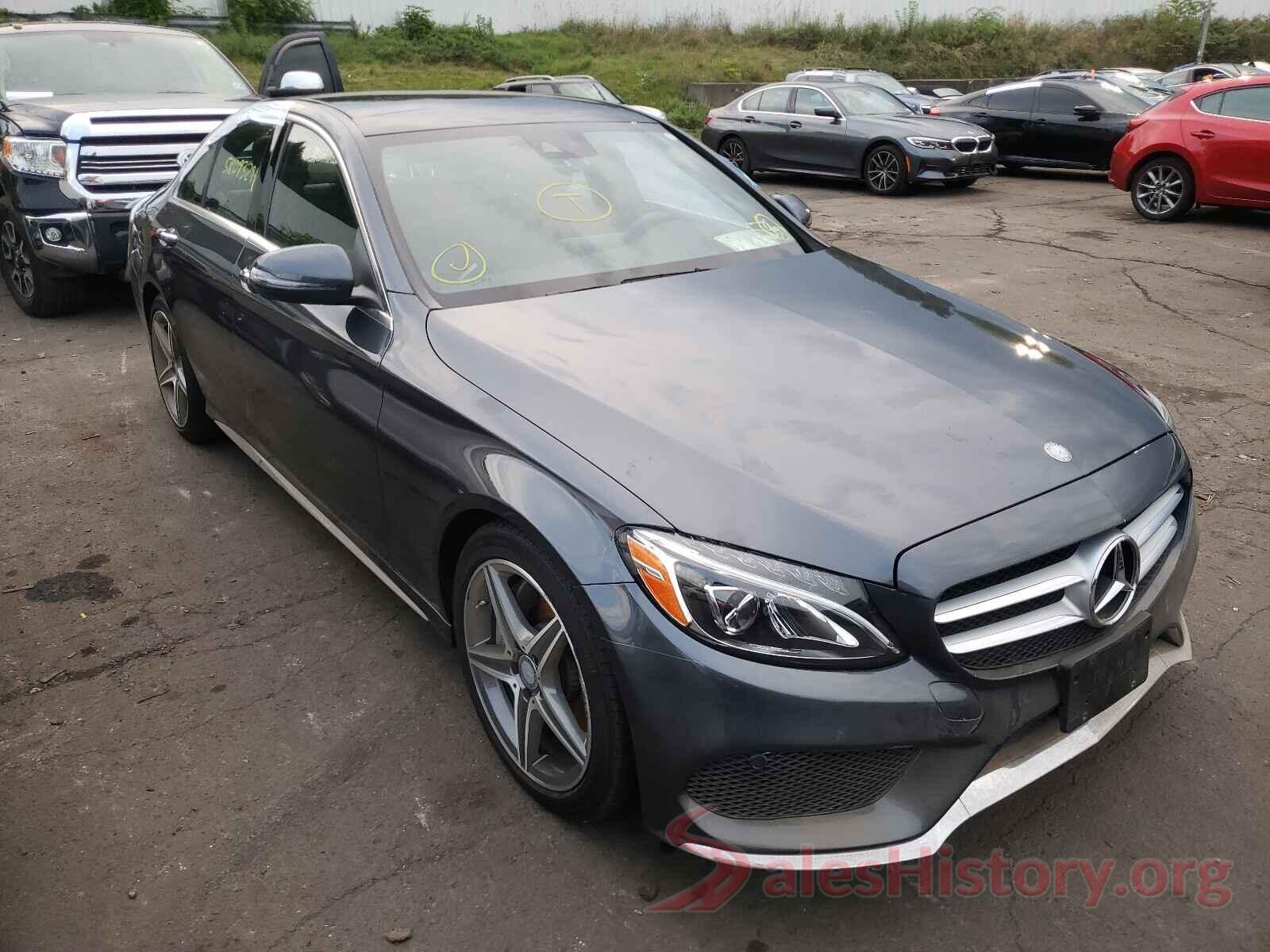 WDDWF4KB8GR136841 2016 MERCEDES-BENZ C-CLASS