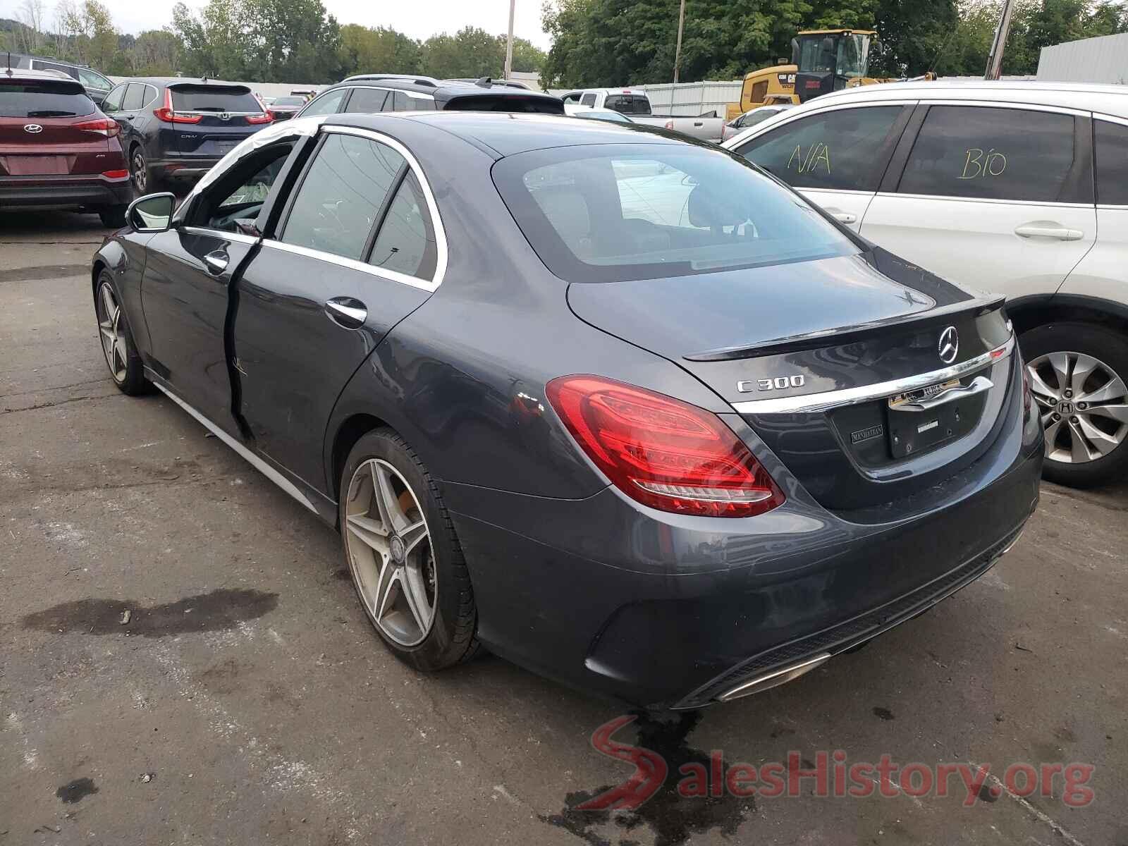 WDDWF4KB8GR136841 2016 MERCEDES-BENZ C-CLASS