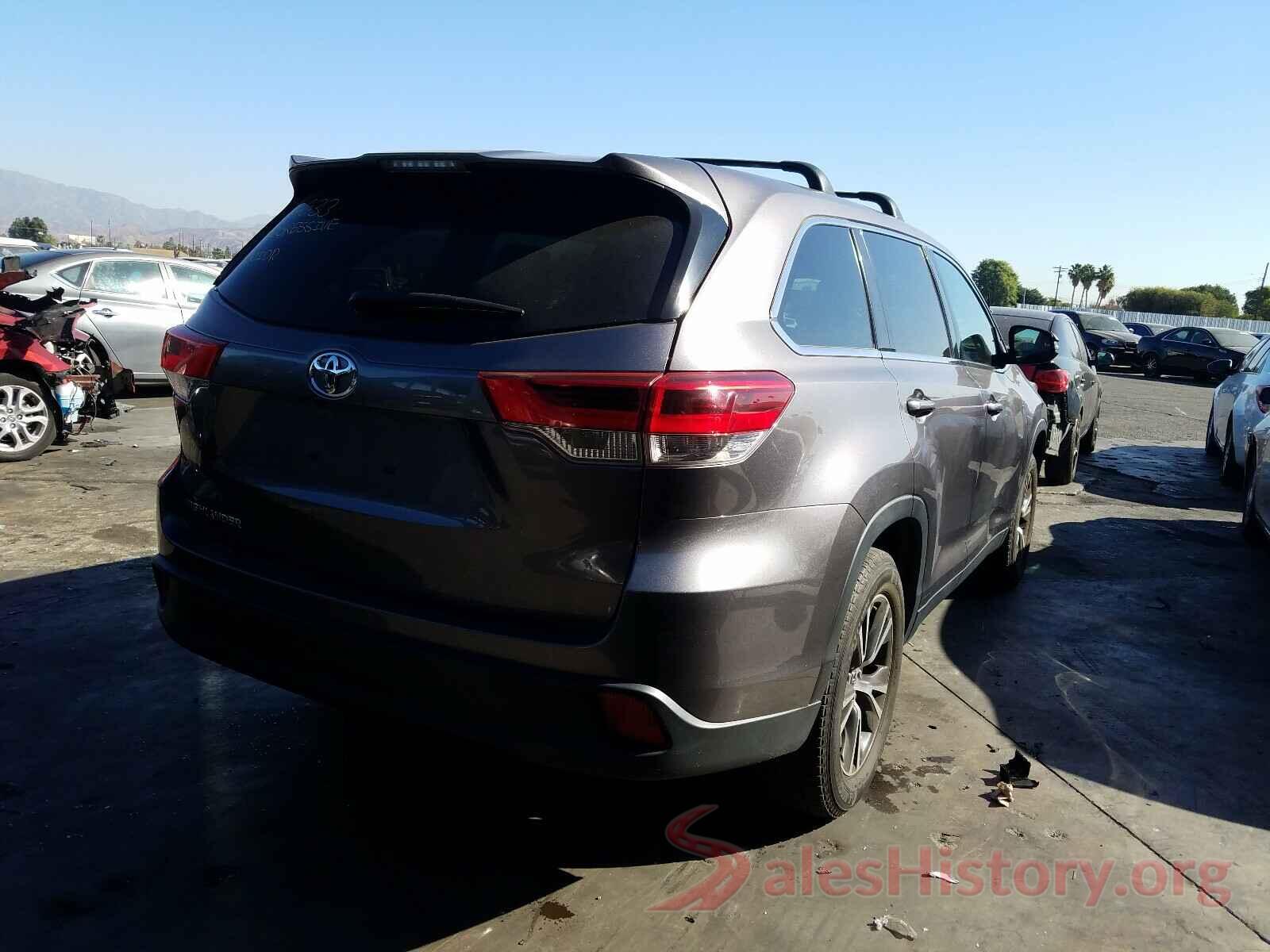 5TDZARFH9KS046884 2019 TOYOTA HIGHLANDER