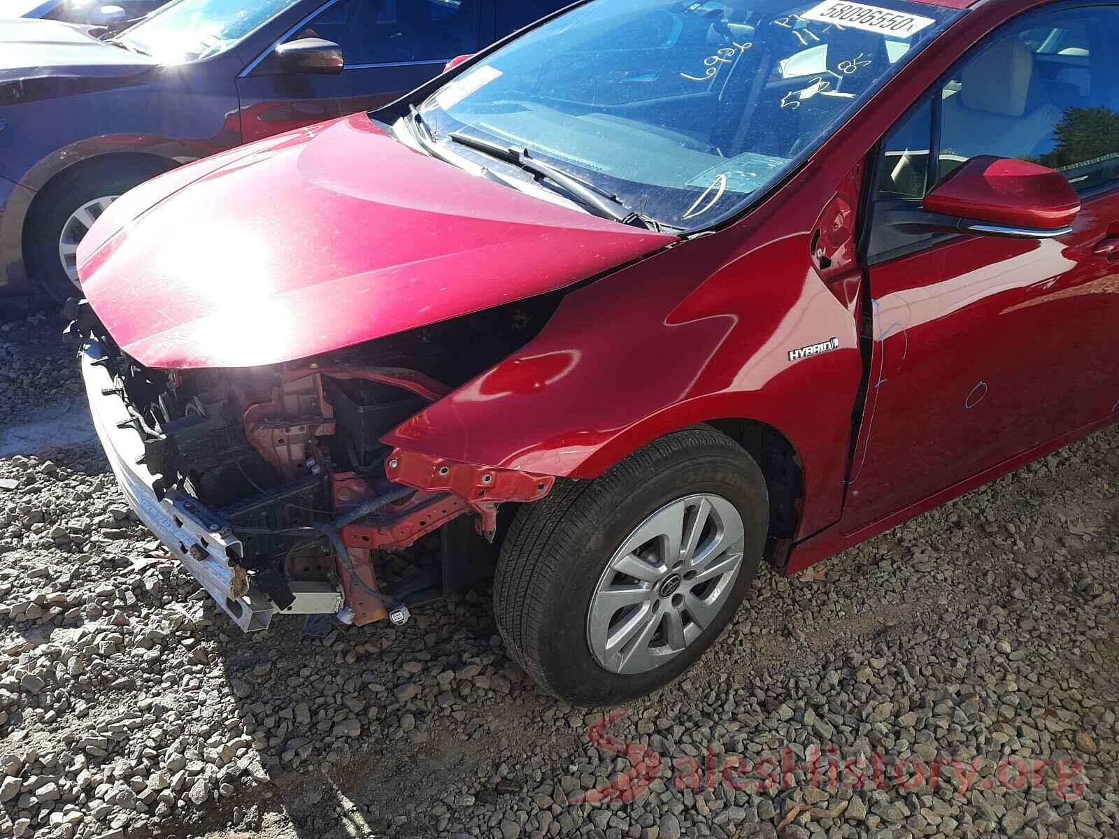 JTDKBRFU6G3503185 2016 TOYOTA PRIUS