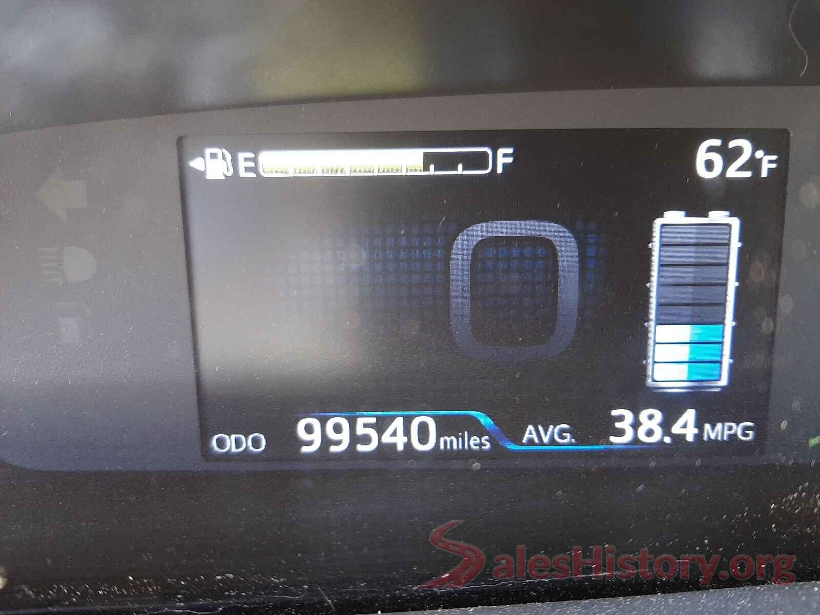 JTDKBRFU6G3503185 2016 TOYOTA PRIUS