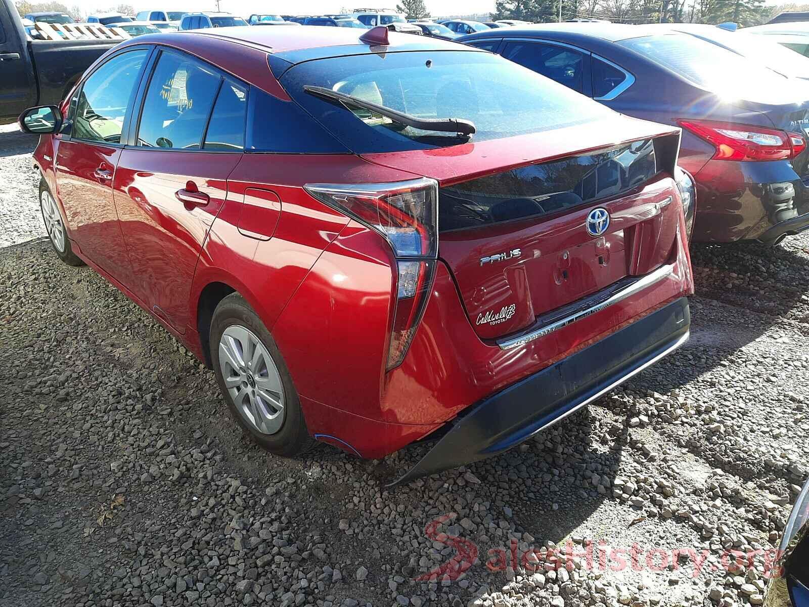 JTDKBRFU6G3503185 2016 TOYOTA PRIUS