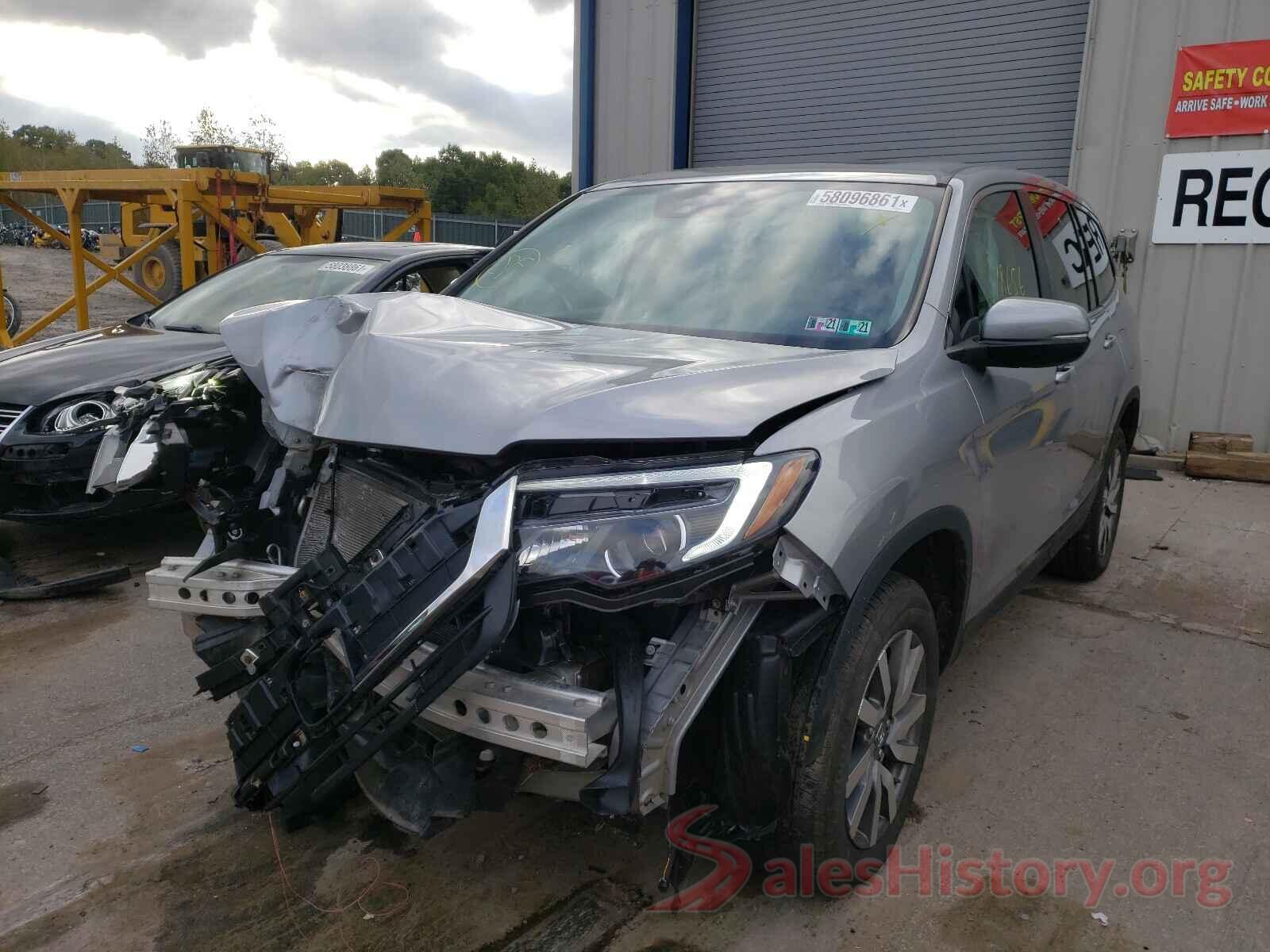 5FNYF6H53KB095078 2019 HONDA PILOT