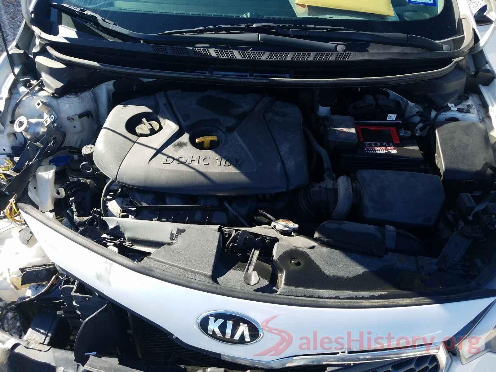 KNAFK4A61G5608814 2016 KIA FORTE