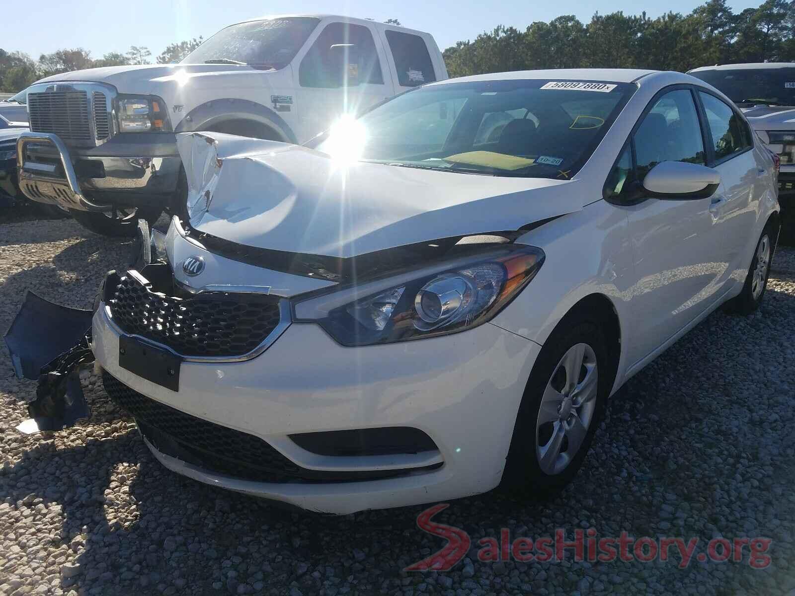 KNAFK4A61G5608814 2016 KIA FORTE