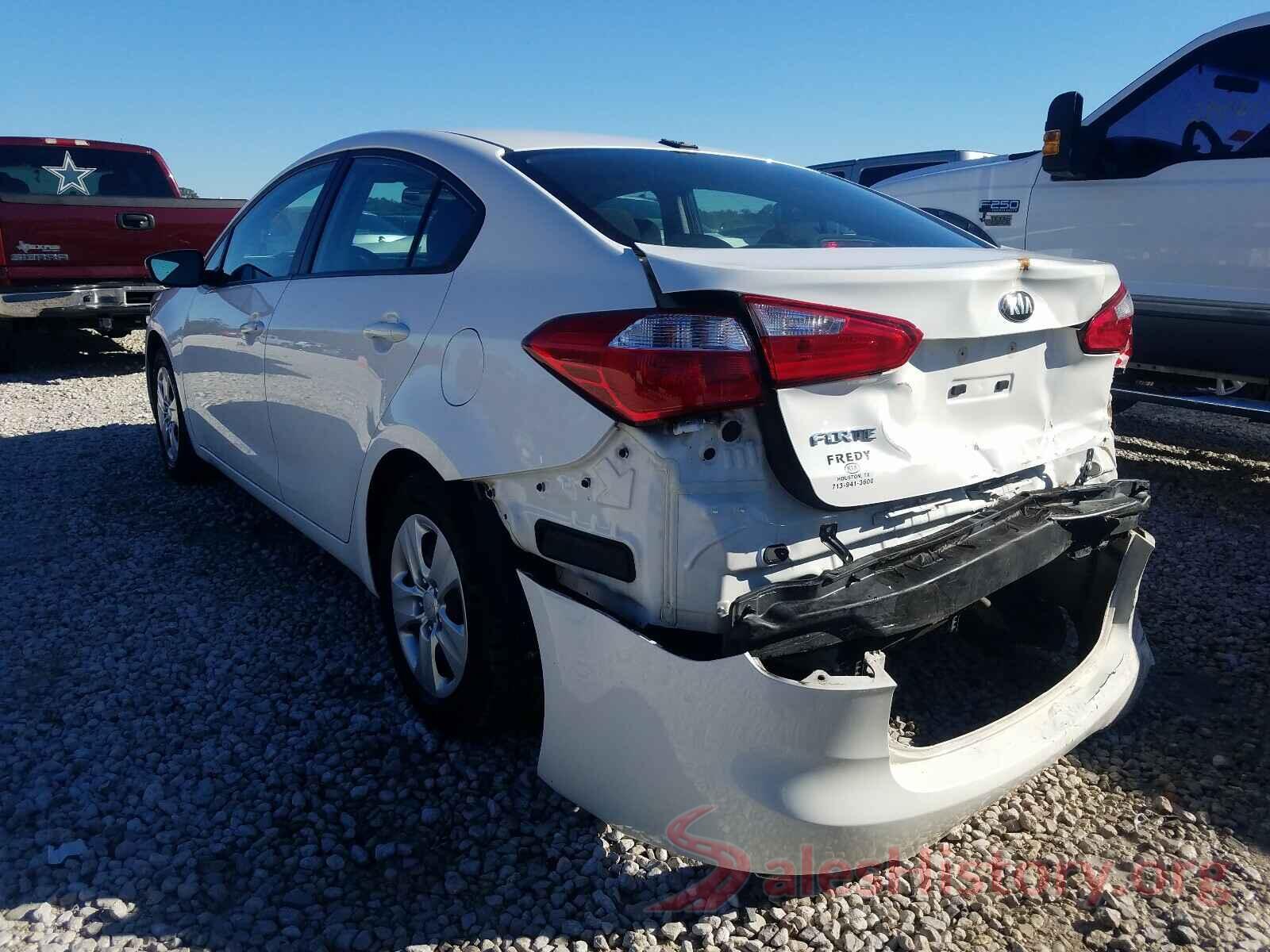 KNAFK4A61G5608814 2016 KIA FORTE